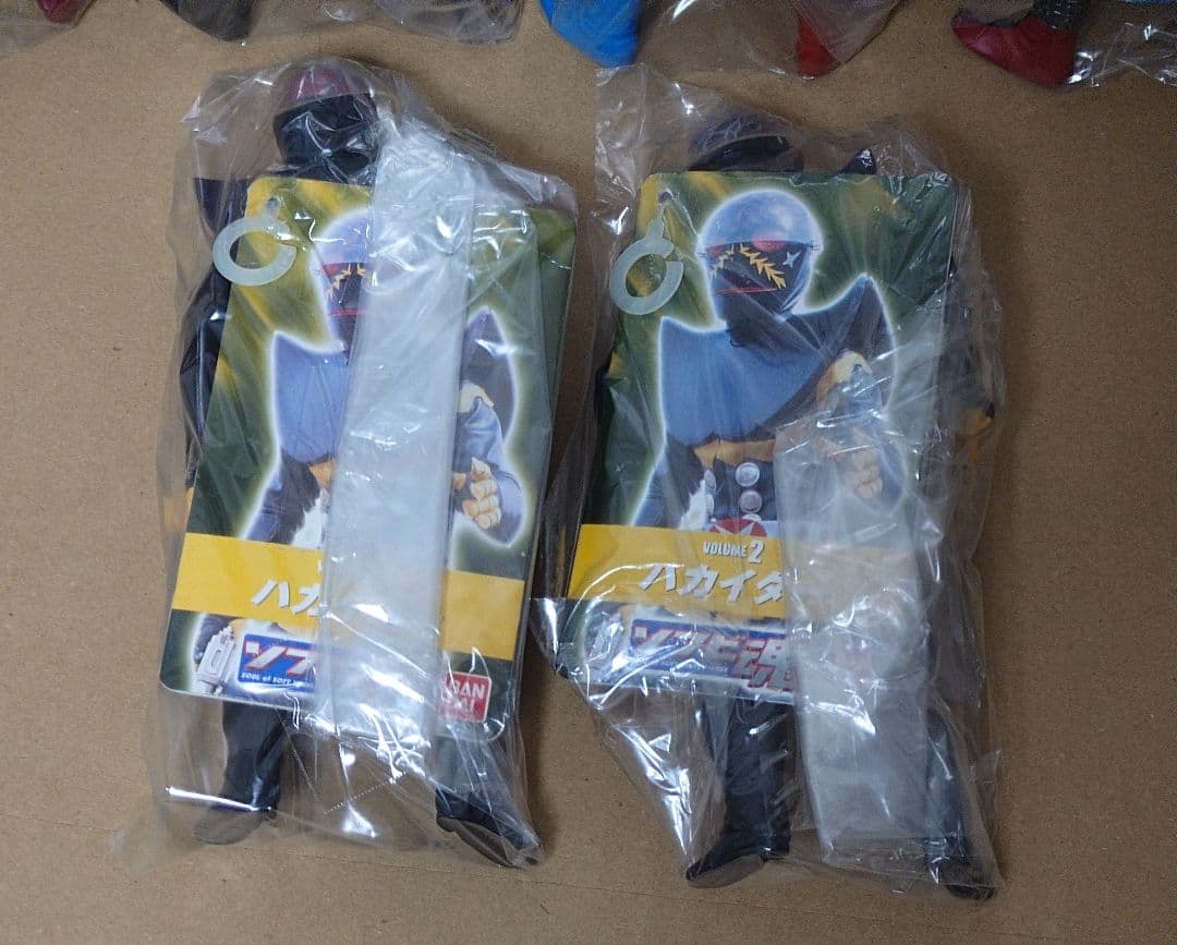 BANDAI　ソフビ魂　人造人間キカイダー６体セット