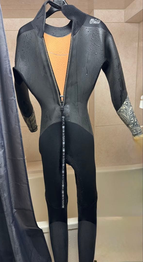 Wetsuit ブラック 長袖 フルスーツ Lサイズ