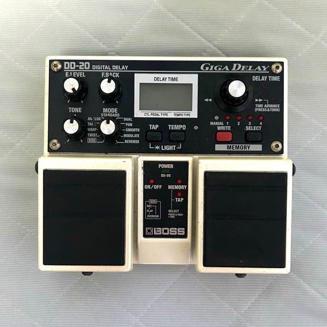 ギター boss dd-20 GIGA DELAY