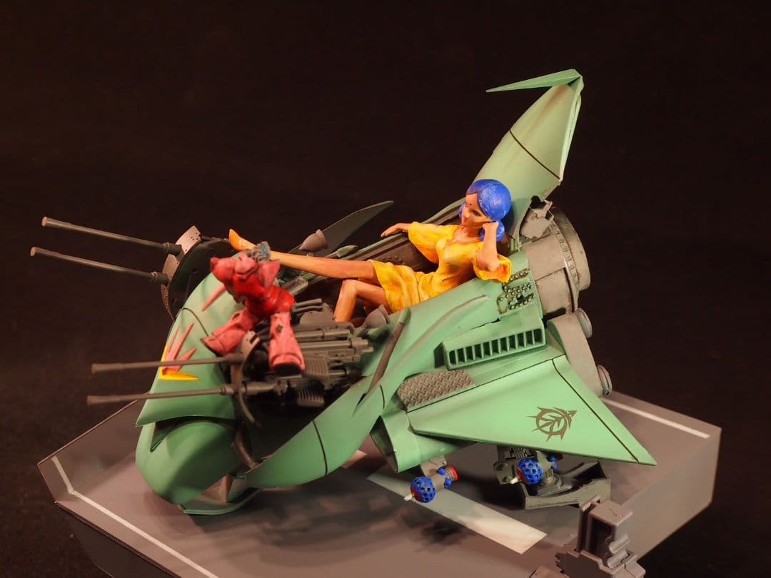 エルメス　ララァ・スン　エルメスライダー　完成品　旧キット　ガンプラ