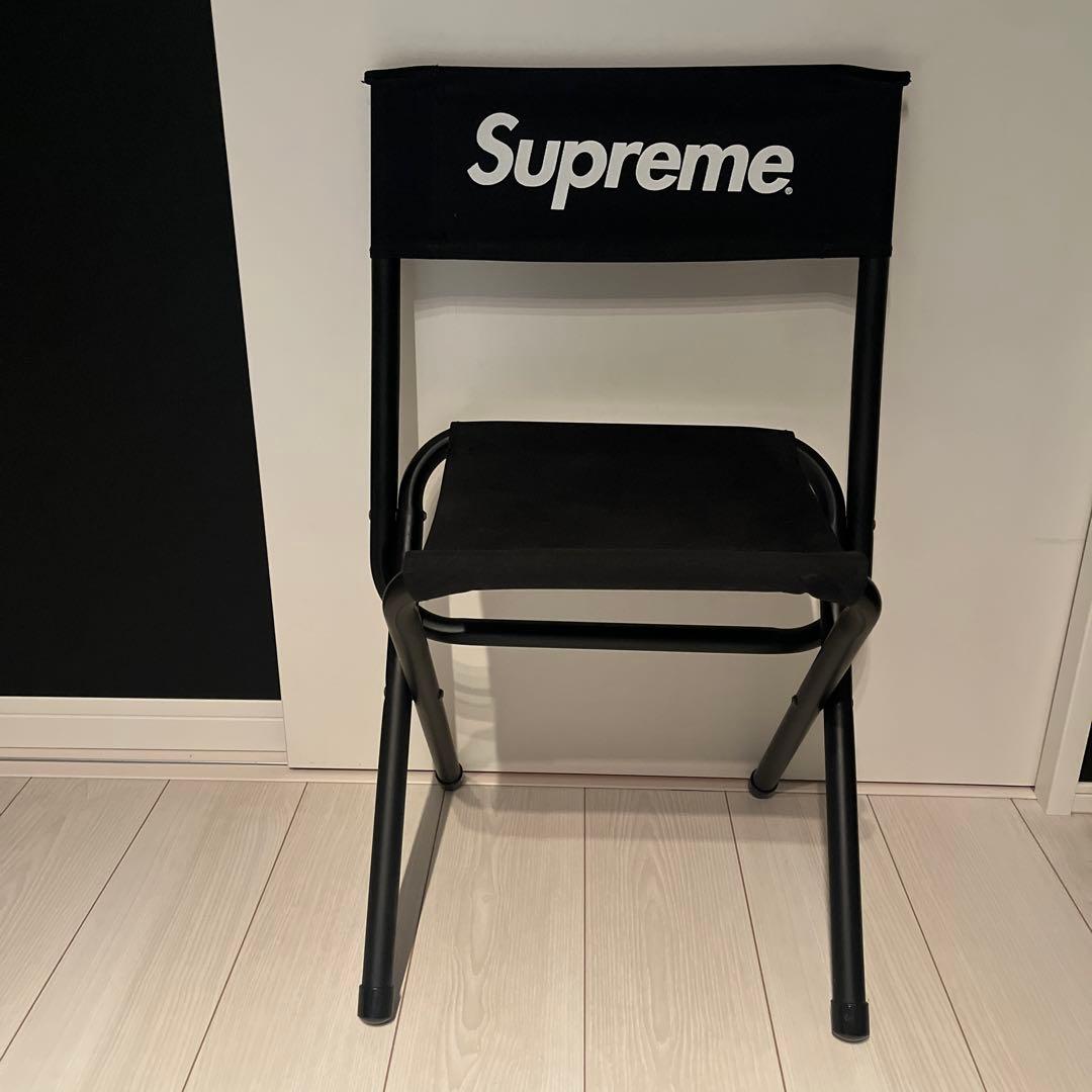 Supreme 折りたたみチェア ブラック