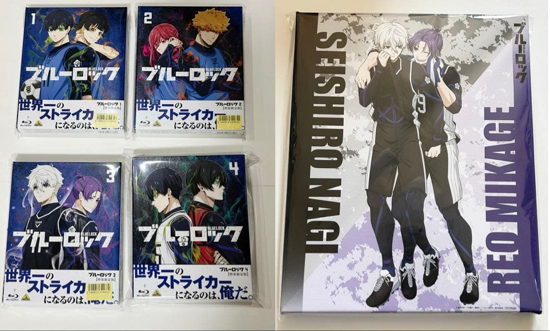 ブルーロック Blu-ray 楽天 全巻購入特典 キャラファインボード 凪 玲王