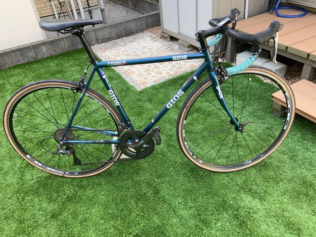 GIOS FENICH ロードバイク 52 クロモリ ジオス 自転車 カーボン