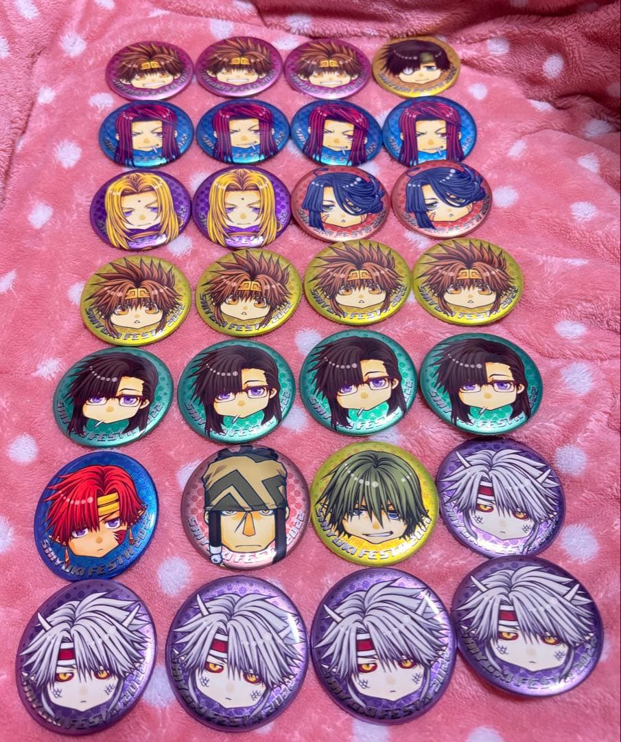 最遊記FESTA2022 メタル缶バッジ 28個セット