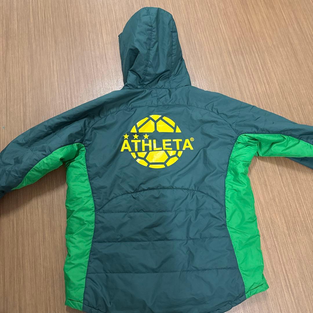 ATHLETA 帝京長岡ウォーマー　グリーン　Mサイズ