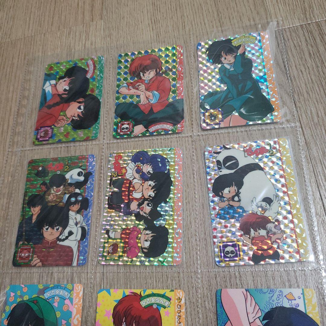 当時物　らんま1/2　カードダス第1弾～第4弾(168枚)　フルコンプリート