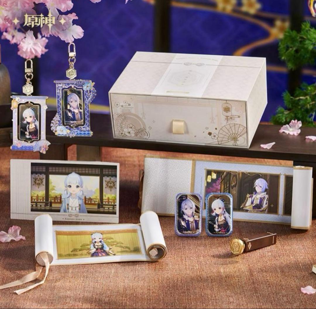 【原神】神里綾華　神里綾人　雪霁逢椿　ギフトボックス　公式正規品