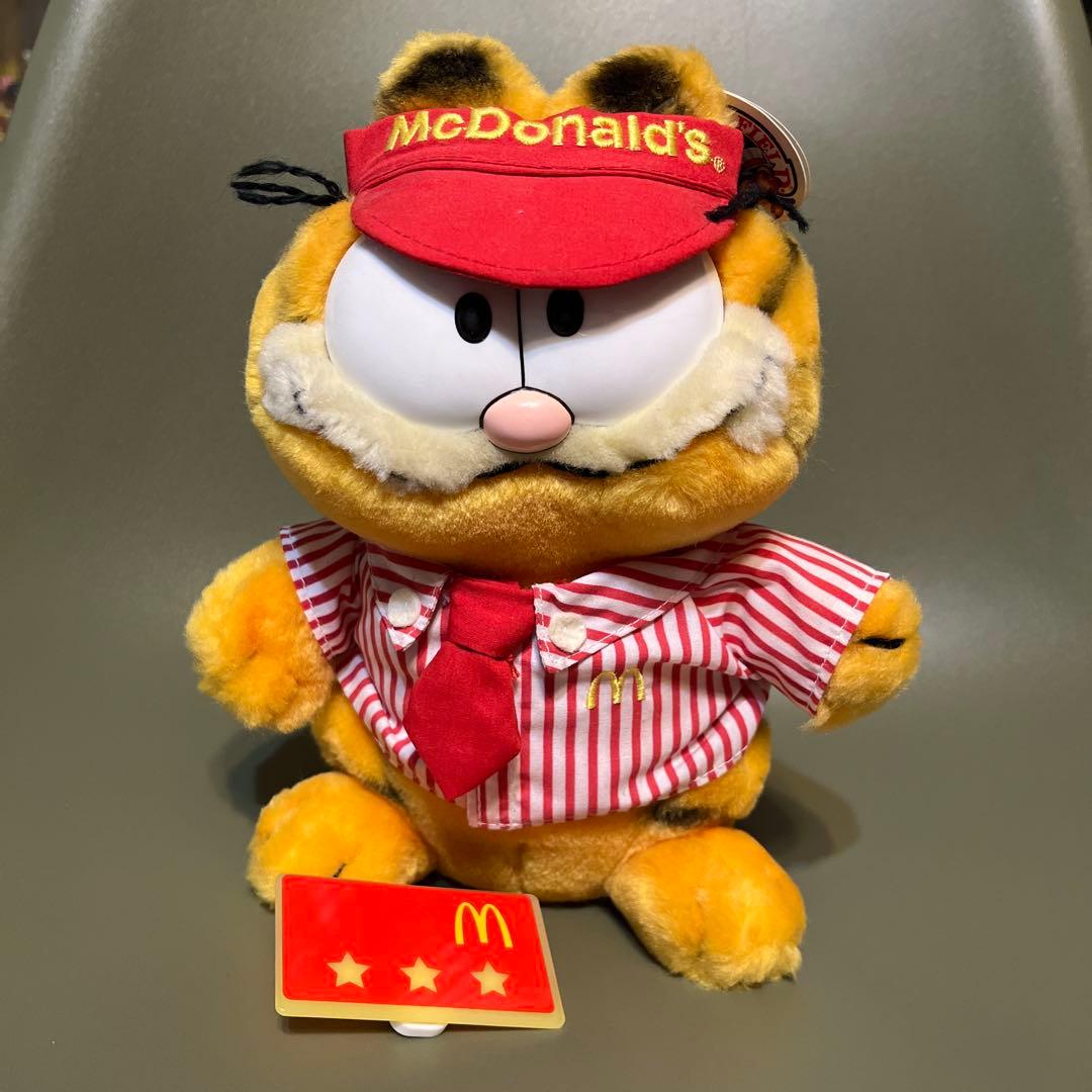 マクドナルド ガーフィールド ぬいぐるみ 1978-1981 ヴィンテージ