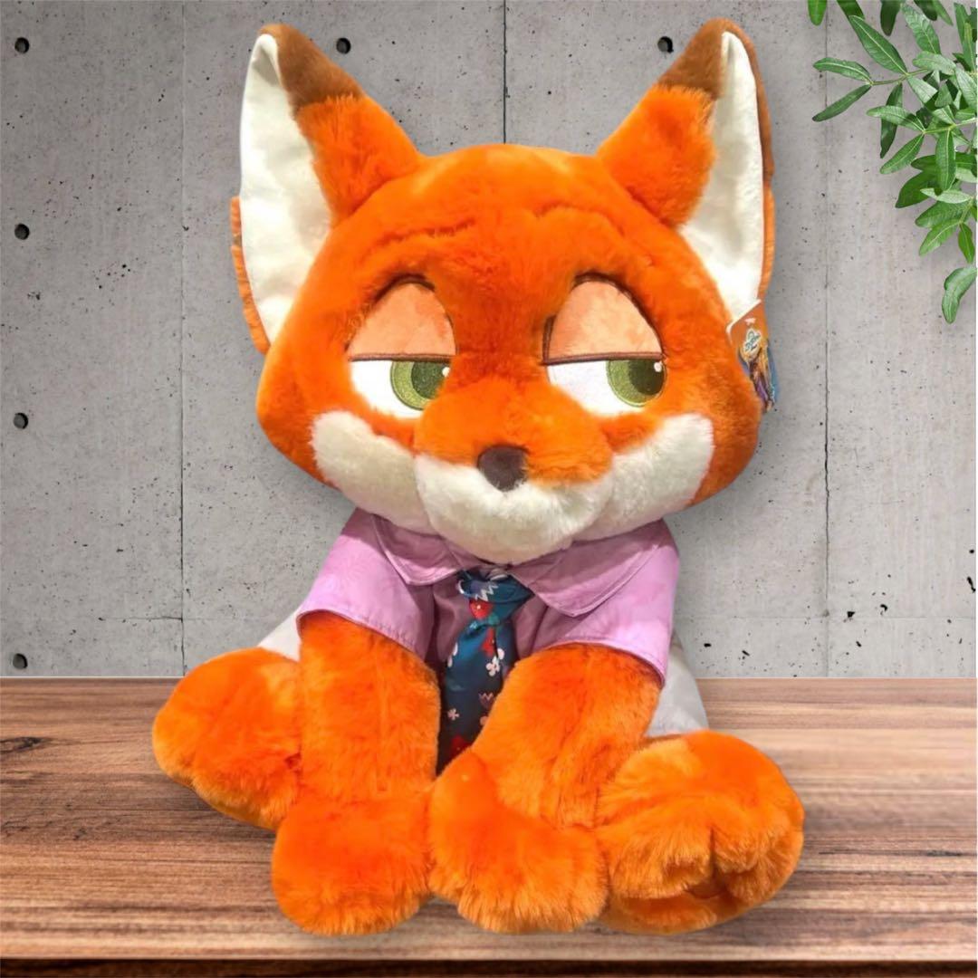 【新品】コストコ Disney ズートピア ニック ぬいぐるみ 50cm