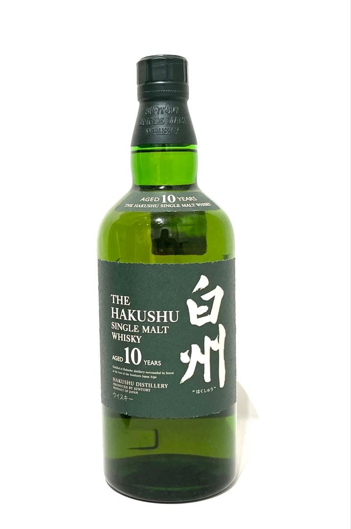 未開栓 サントリー 白州 10年 シングルモルトウイスキー 700ml 40％