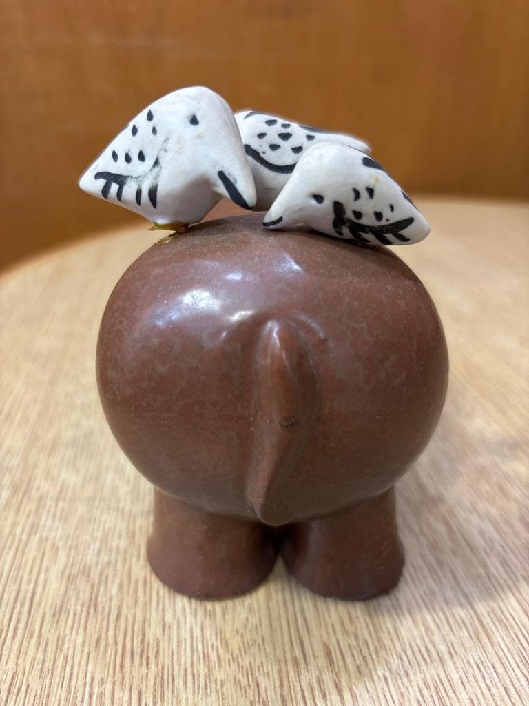 Lisa Larson リサラーソン STRA ZOO カバ 鳥 グスタフスベリ