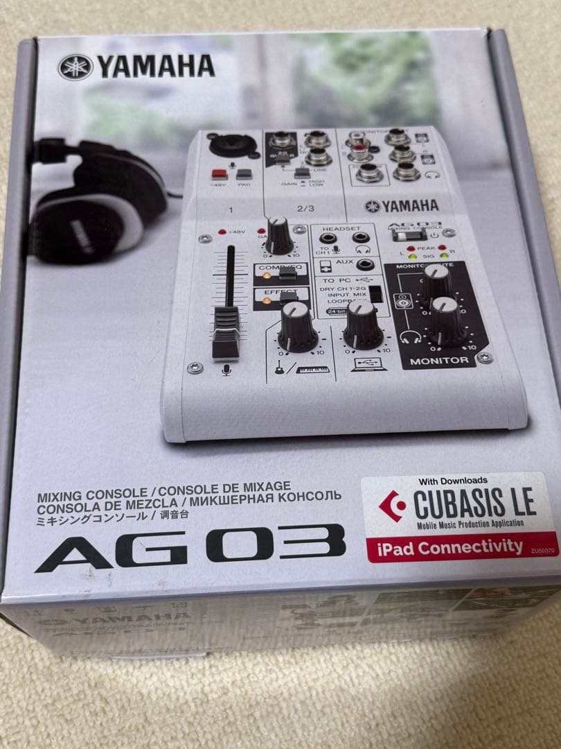 美品 匿名発送 YAMAHA AG03 オーディオインターフェイス