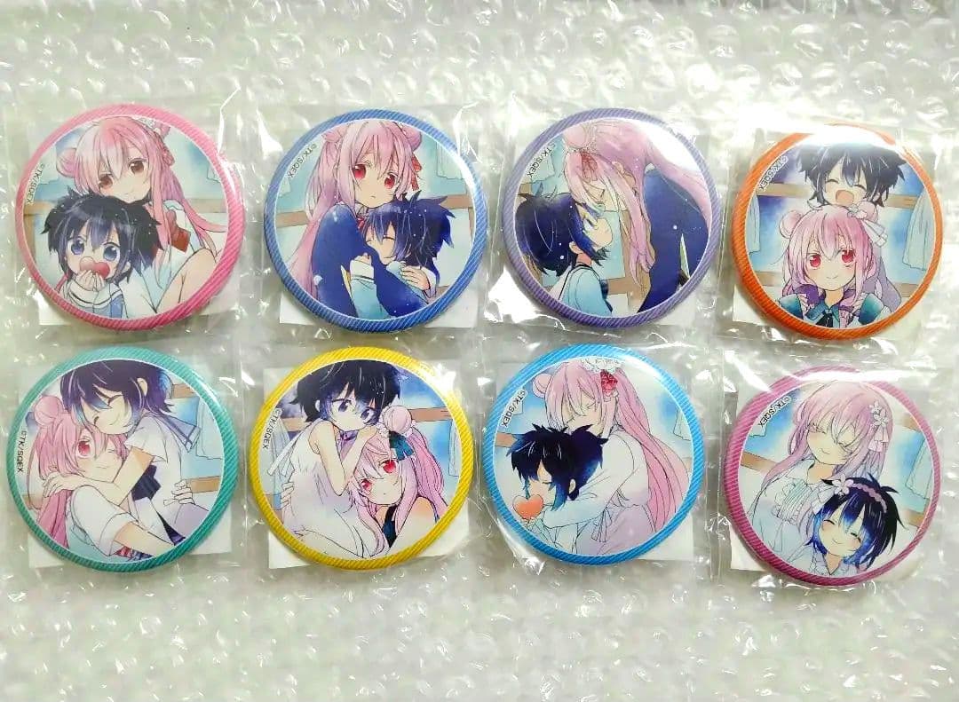 ハッピーシュガーライフ　缶バッジ全8種　コンプリート