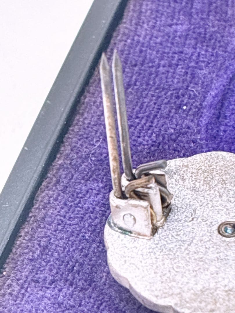 【純銀】 約11g 国鉄 日本国有鉄道 功績章 純銀製 ケース入 バッジ 電車