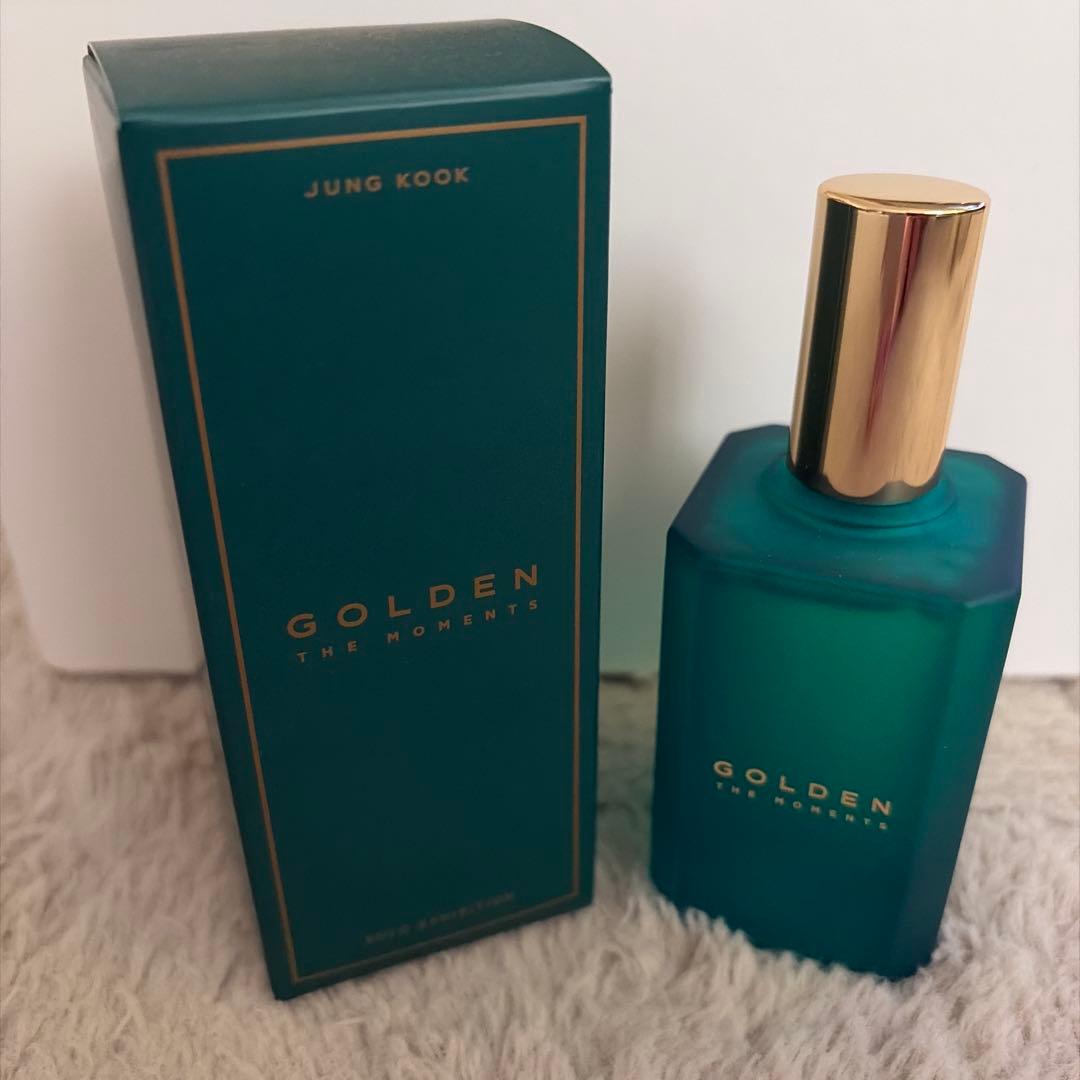 ジョングクGOLDEN TNE MOMENTS ジョングク展示会香水