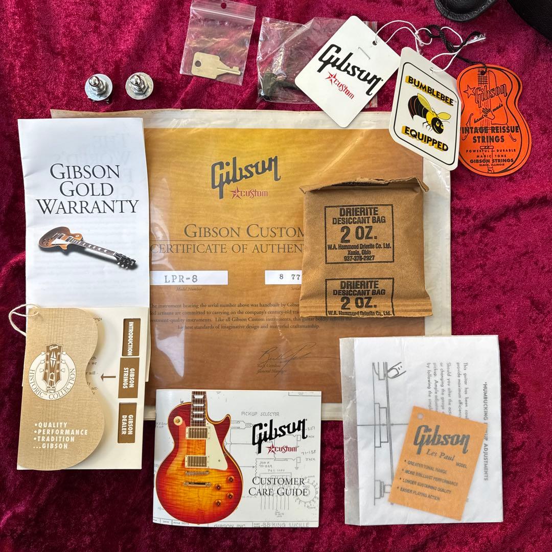 美品 メンテ済 GIBSON Custom Shop LPR-8 58リイシュー