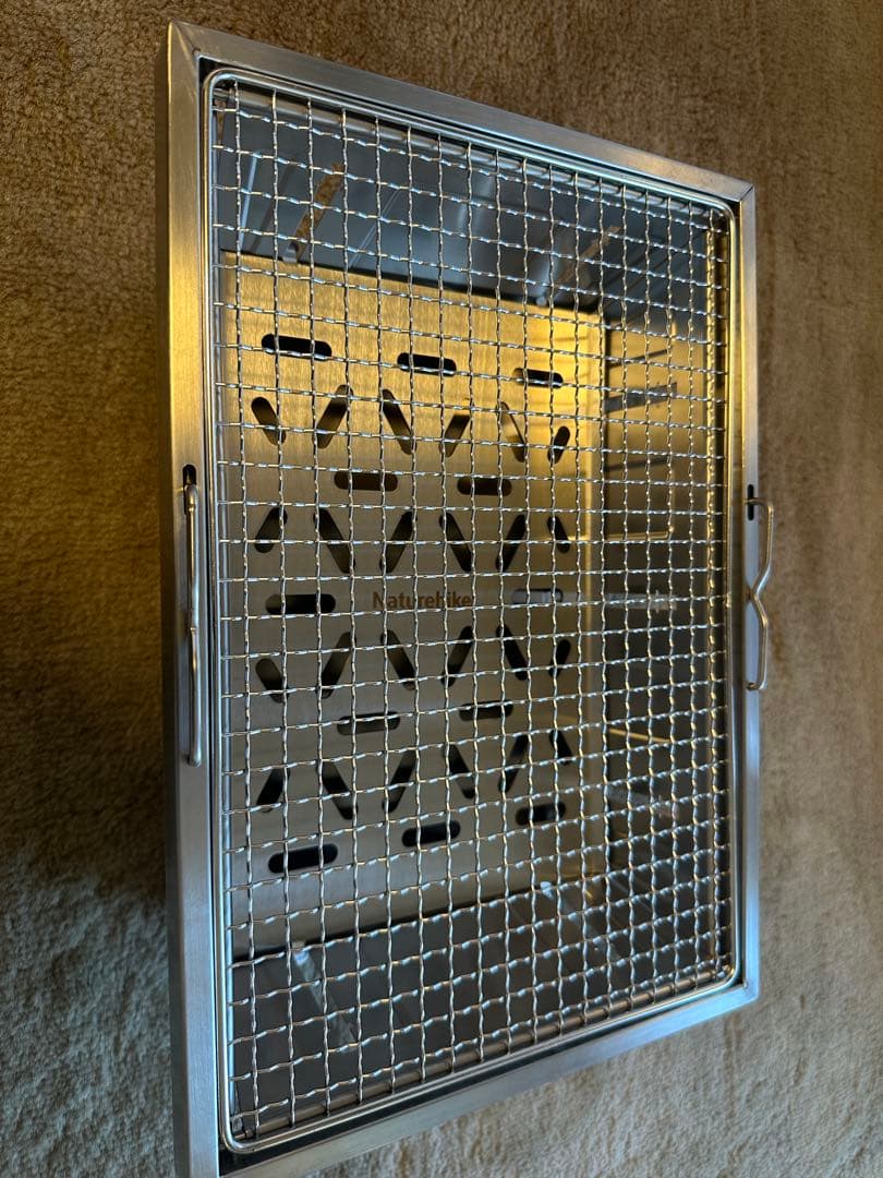 Naturehike バーベキューコンロ　ステンレス　折り畳み