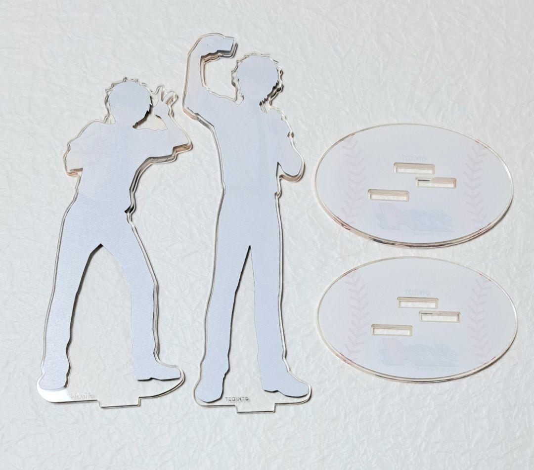 ダイヤのA コラボカフェ本舗 アクスタ 沢村＆御幸