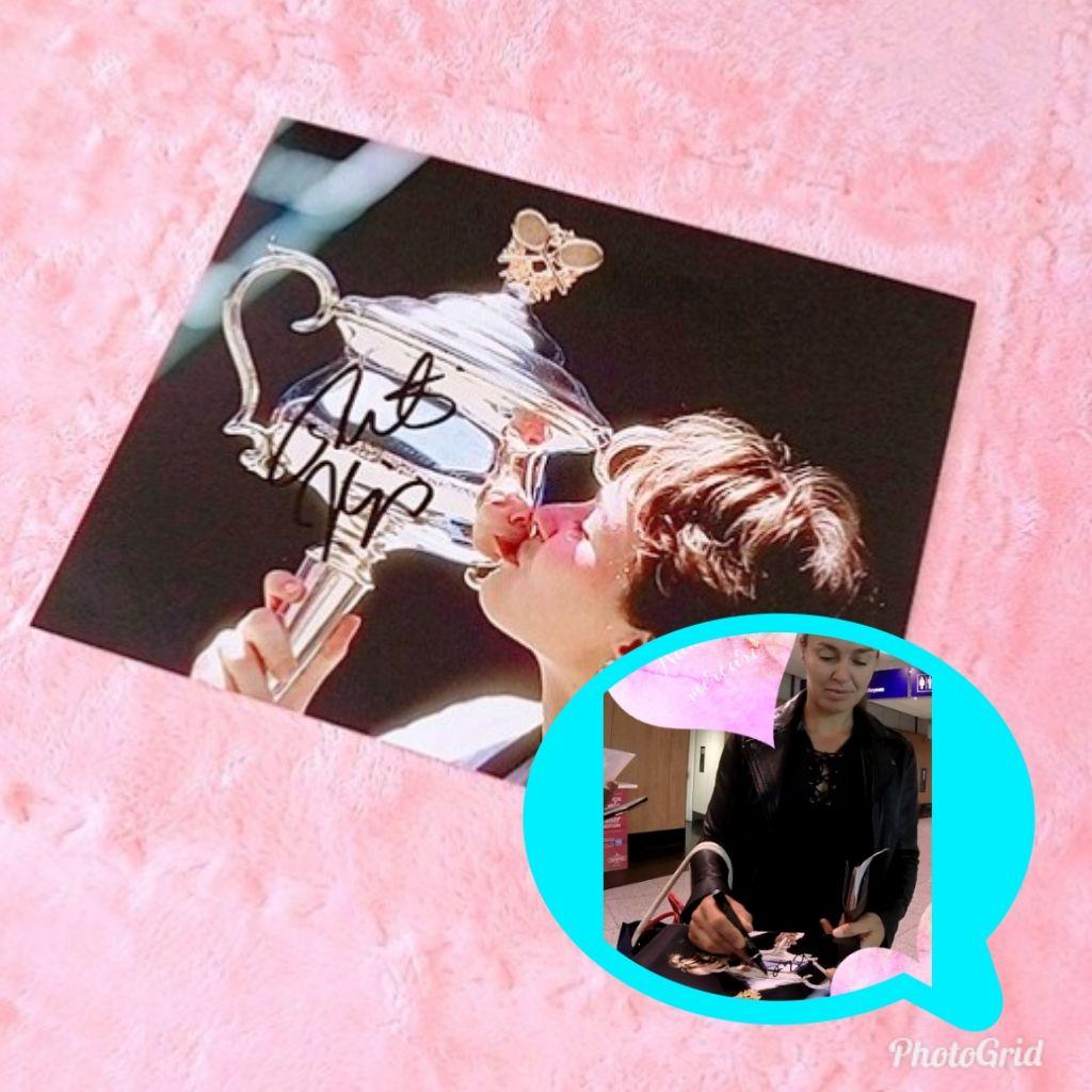 マルチナ ヒンギス選手 サイン入り写真