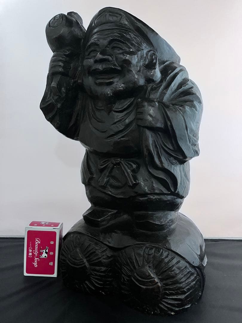 般若　純一郎　大黒天 七福神　仏像 銅製　銅製　彫刻　置物　金運　縁起物　骨董