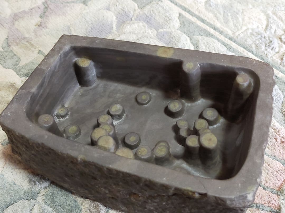 ♥中国　端渓　硯　多眼　端渓硯　５　骨董品