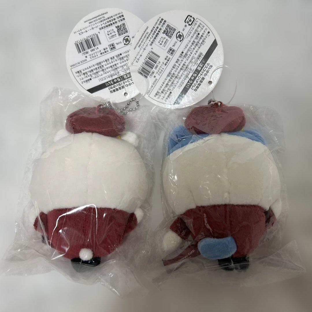 匿名配送　ちいかわ　ハチワレ　阪急電車なマスコット　２個セット　未開封タグ付き