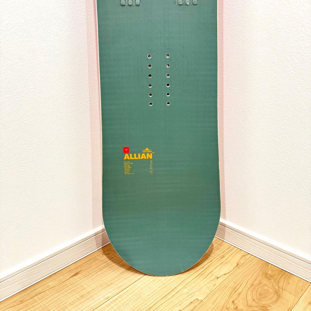 【美品】　ALLIAN ATLANTIS スノーボード　ダブルキャンバー