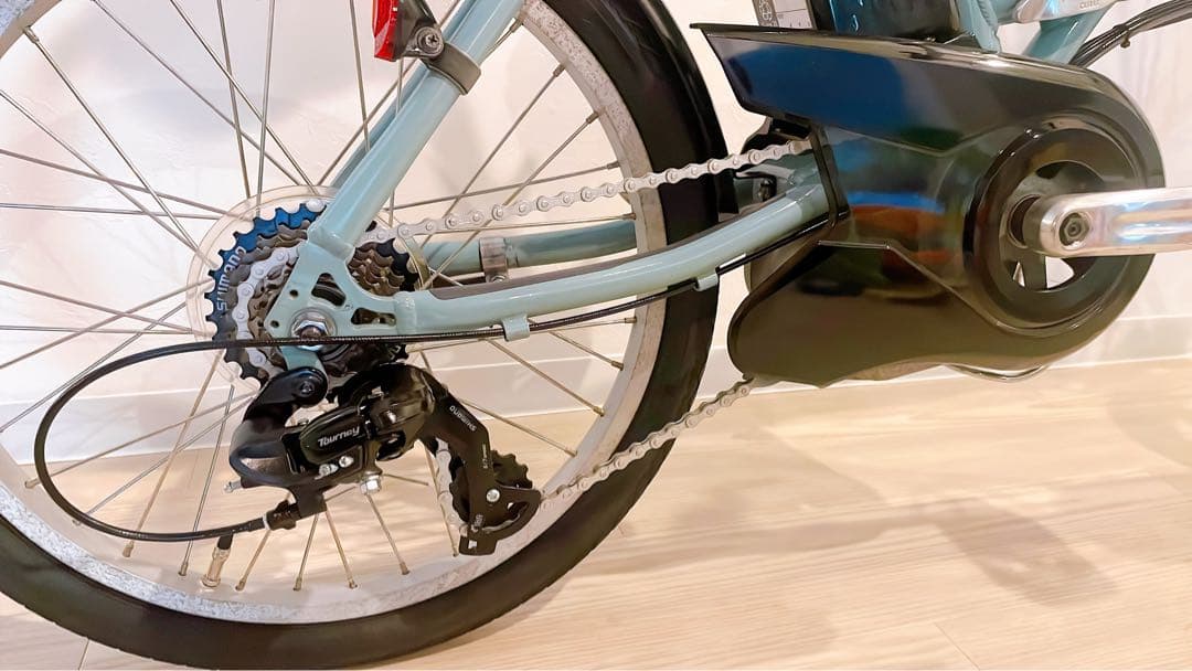 Panasonic OFF TIME 電動アシスト自転車 水色　ビタミン