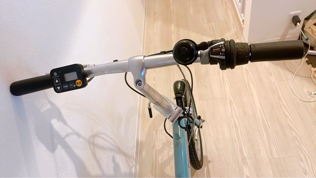 Panasonic OFF TIME 電動アシスト自転車 水色　ビタミン