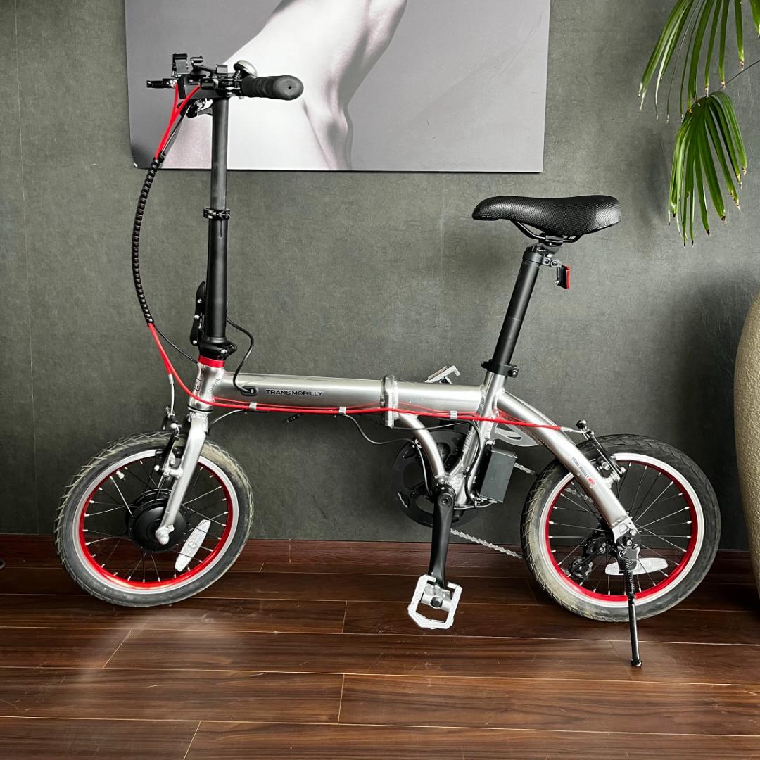 トランスモバイリー 超軽量超小型 折りたたみ電動アシスト自転車