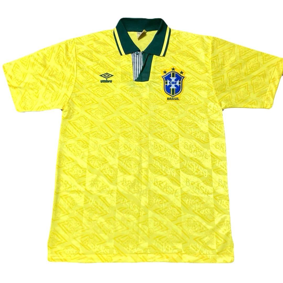 【激レア】ブラジル代表 1991/1993 ホームユニフォーム アンブロ 日本製