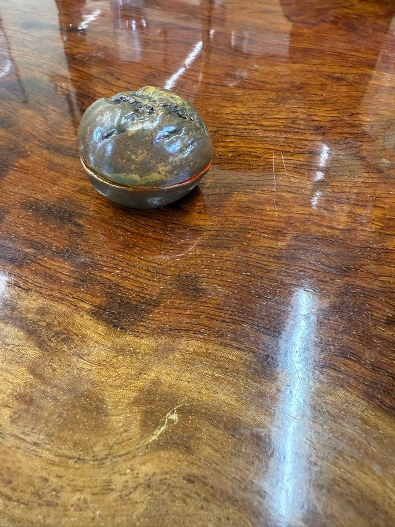 黄漆赤漆透き漆研出し（希少品）