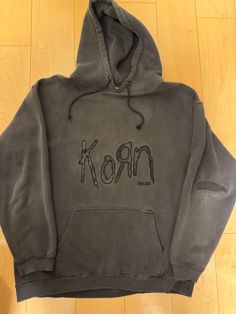 Korn Issues フーディ ダークグレー