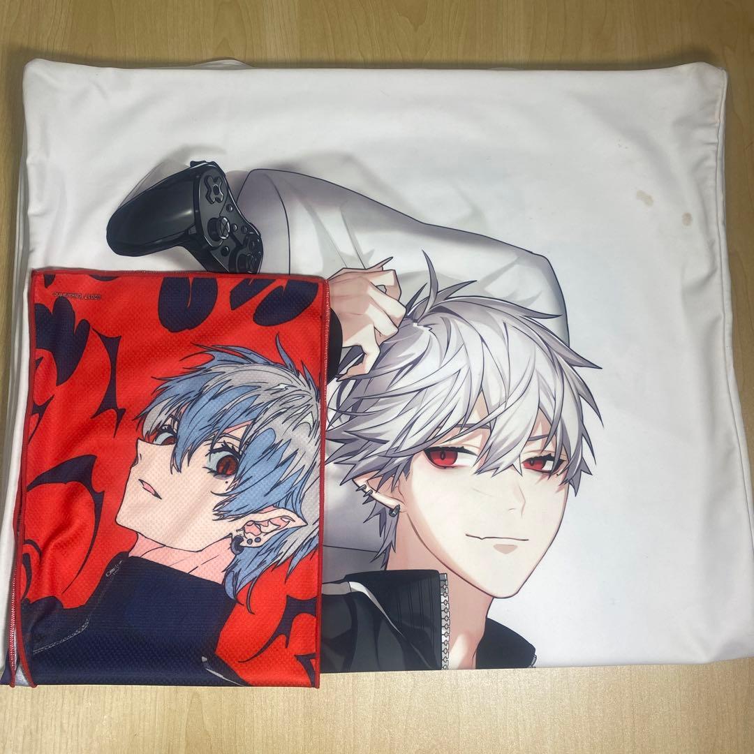 にじさんじ　葛葉　抱き枕カバー　冷感タオル