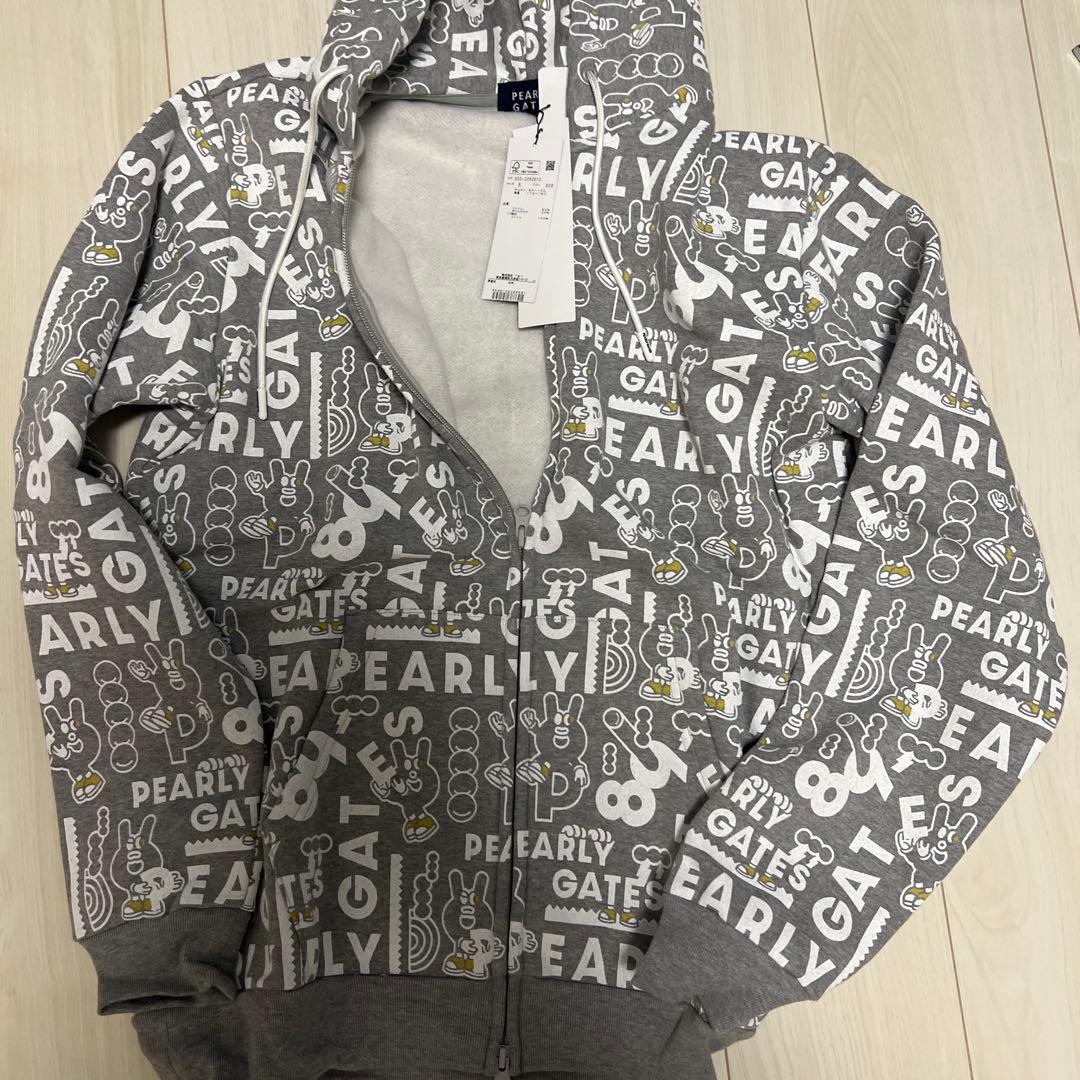 パーリーゲイツ　パーカー　裏綿　サイズ5 新品