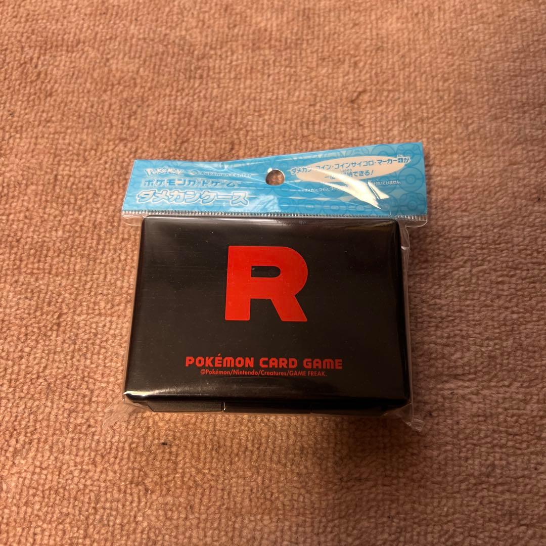 ポケモンカード ロケット団 デッキケース デッキシールド プレイマット セット