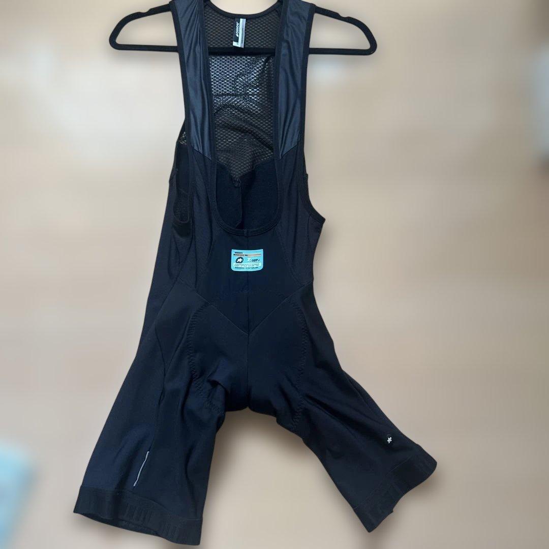 ASSOS T.607.4 ビブタイツ M ブラック　起毛