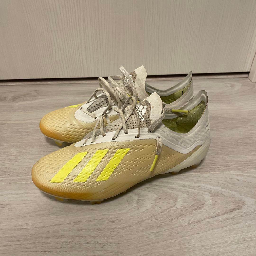 adidas X18.1 FG/AG 25cmサッカースパイクホワイト
