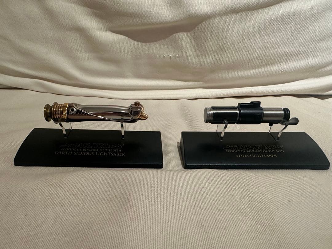 マスターレプリカヨーダ、ダース・シディアス ミニライトセーバー年末特価