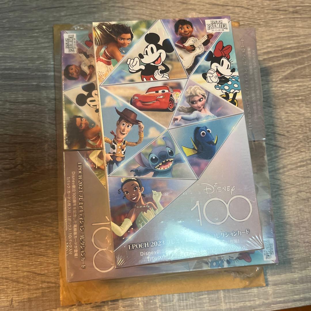 Disney 100 エポック プレミアムエディションコレクションカード3Box