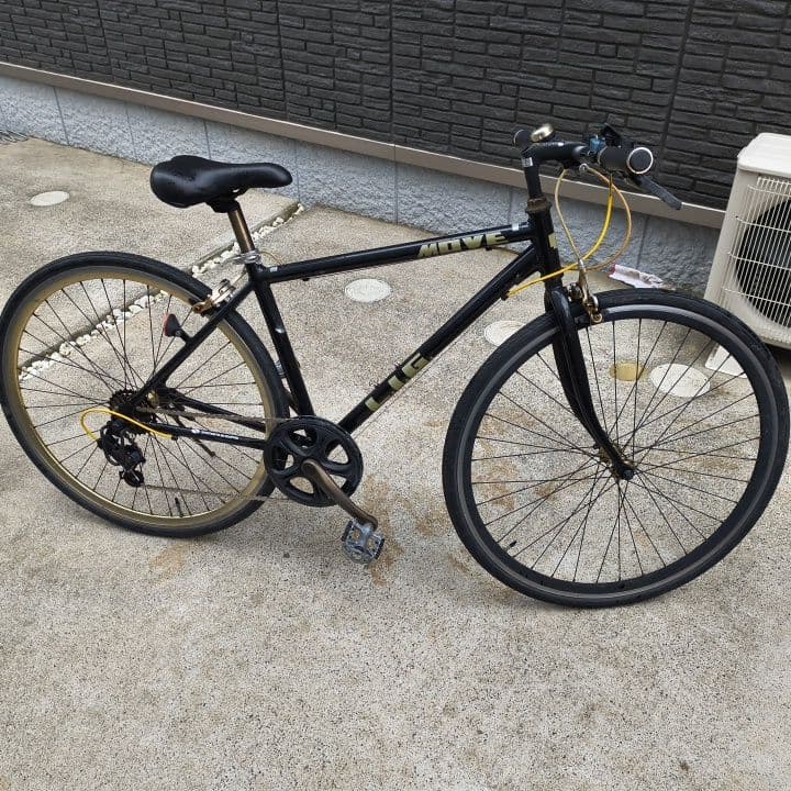LIG MOVE クロスバイク 7段変速タイヤサイズ700×28C直接受け渡し可