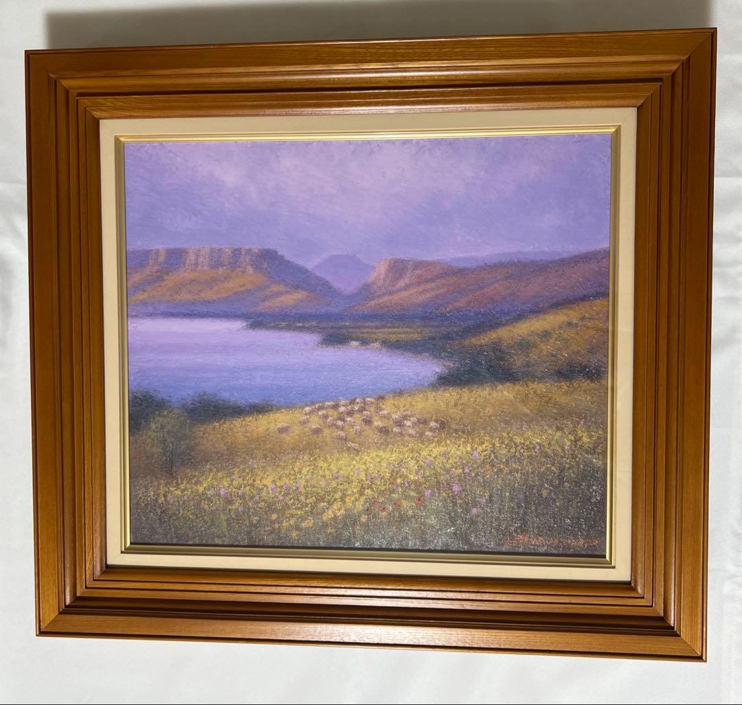 松尾洋明 『ガリラヤの春』 油彩 F10号