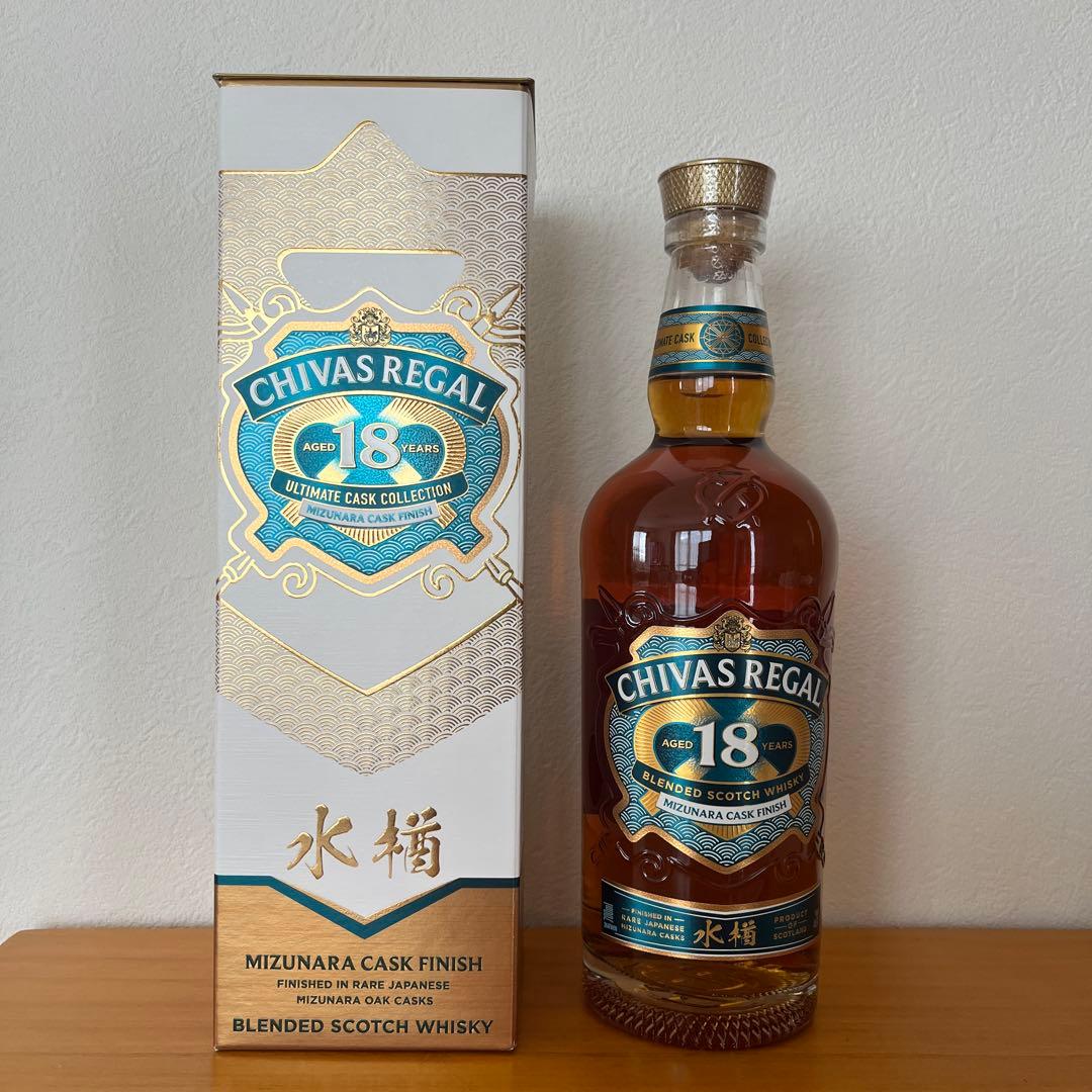 シーバスリーガル 18年 ミズナラカスクフィニッシュ 700ml 箱有り