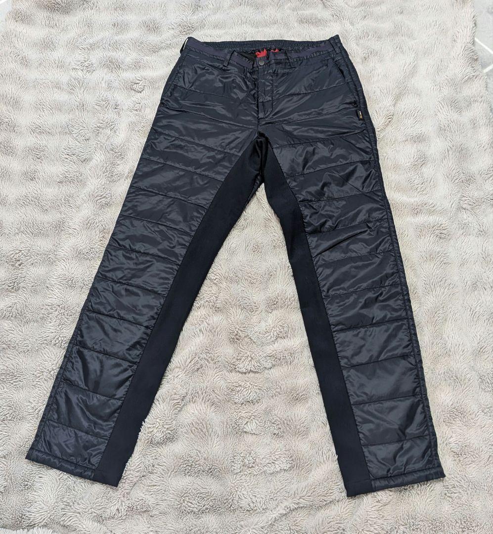 ブリーフィング L 暖パン 紺 ウォームパンツ 中綿 コーデュラ ダウン