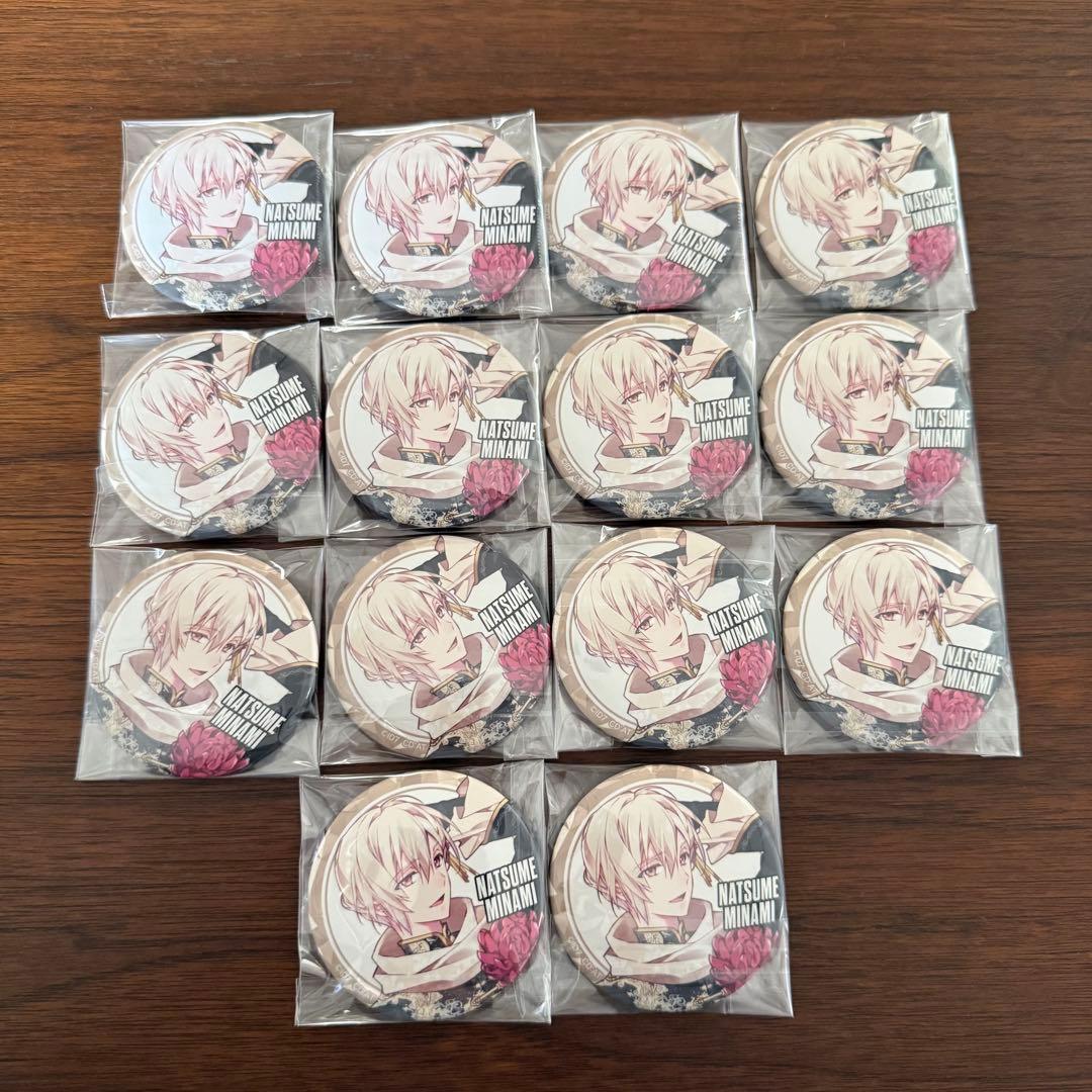 棗巳波　ブラホワ　缶バッジセット