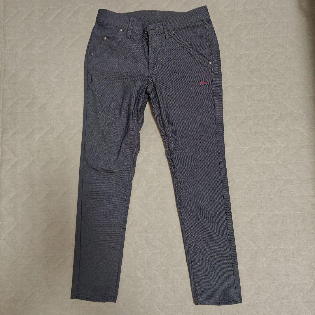 パーリーゲイツ レディースパンツ ダークグレー 89刺繍