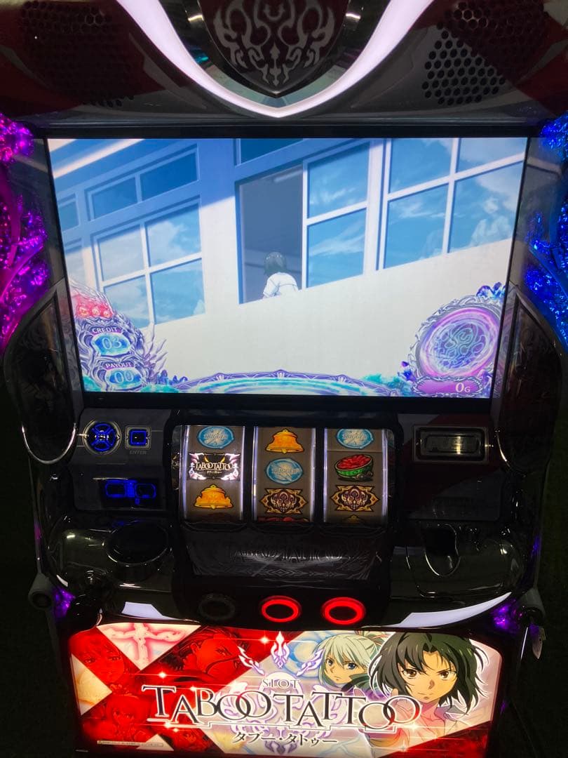 希少台　スロット　タブータトゥー　実機