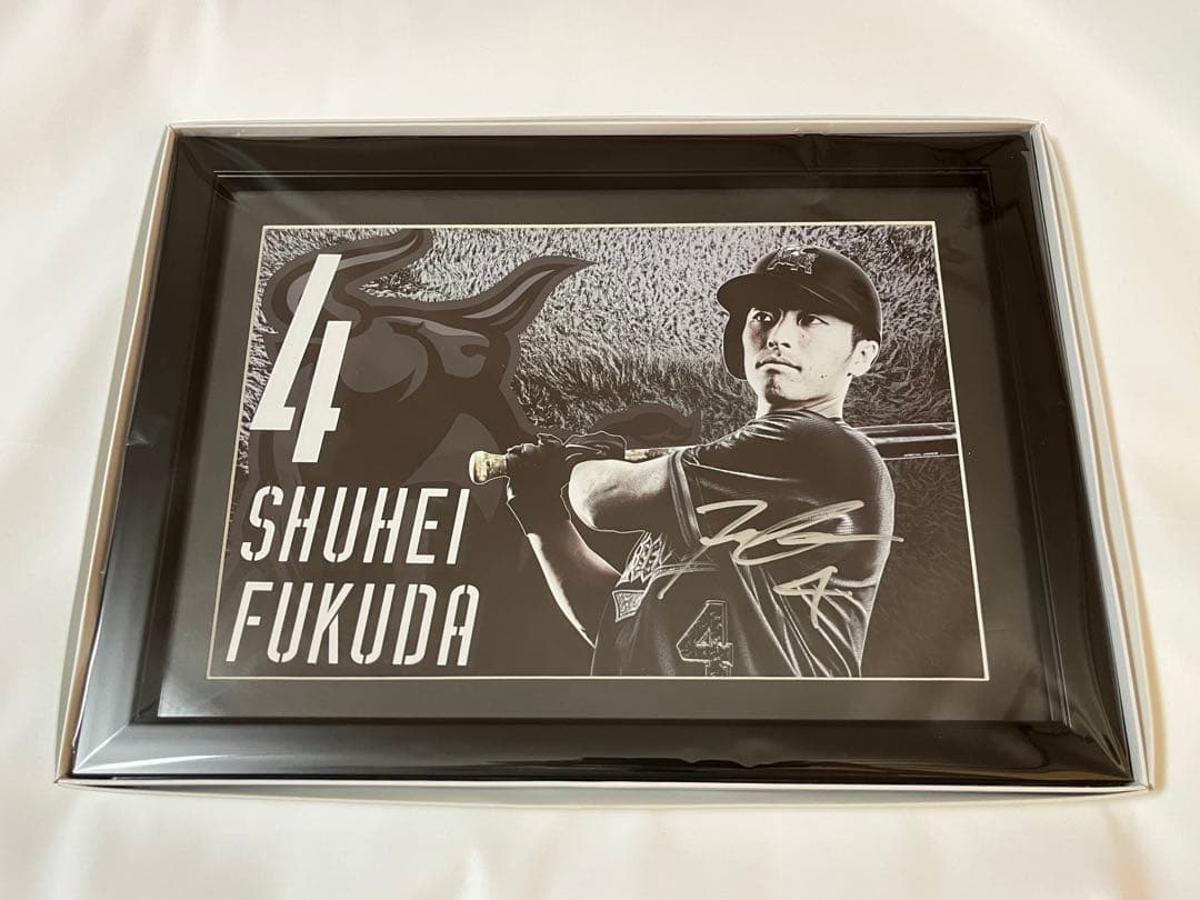 オリックスバファローズ　Bs夏の陣2019直筆サイン入りフォトフレーム　福田周平