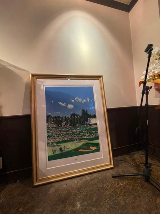 ヒロ・ヤマガタ　直筆サイン入り　ライダーカップ