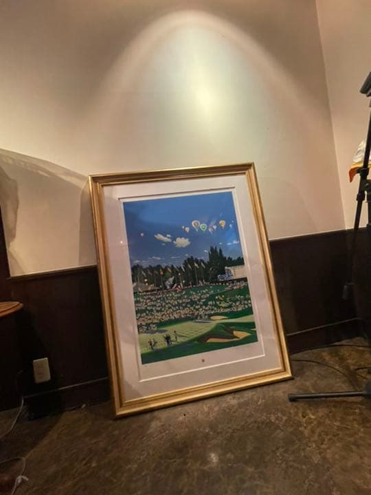 ヒロ・ヤマガタ　直筆サイン入り　ライダーカップ